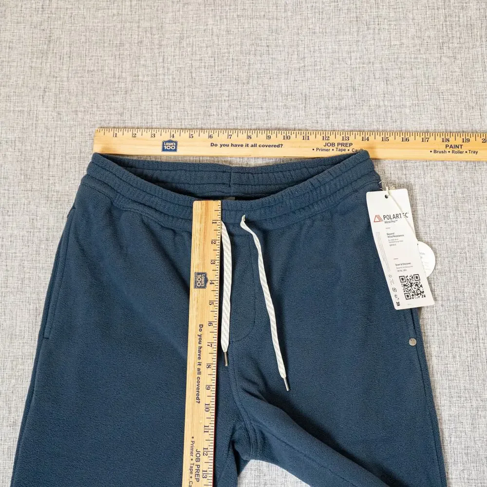 Vuori Men's Aspen Sweatpant in Ocean Blue Microfleece size Small NWT